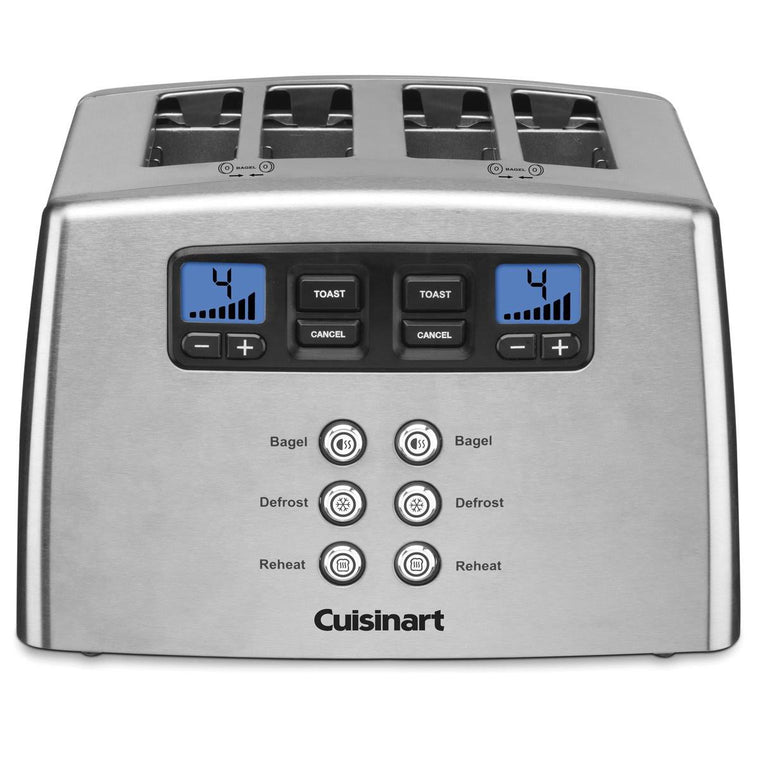 Cuisinart Countdown 4-Slice Toaster with Leverless Operation