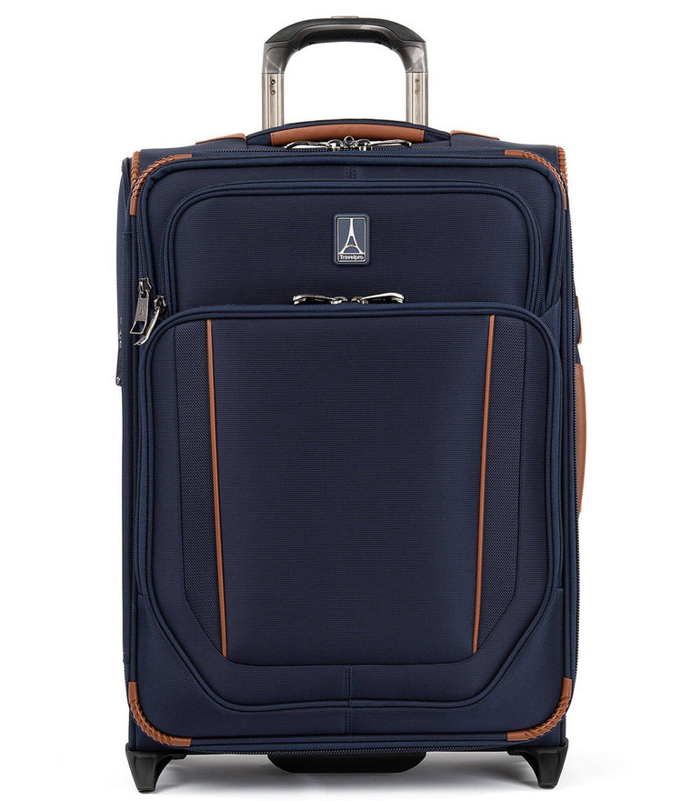 Travelpro Crew Versapack Max Expandable Carry-On Rollaboard in Patriot Blue