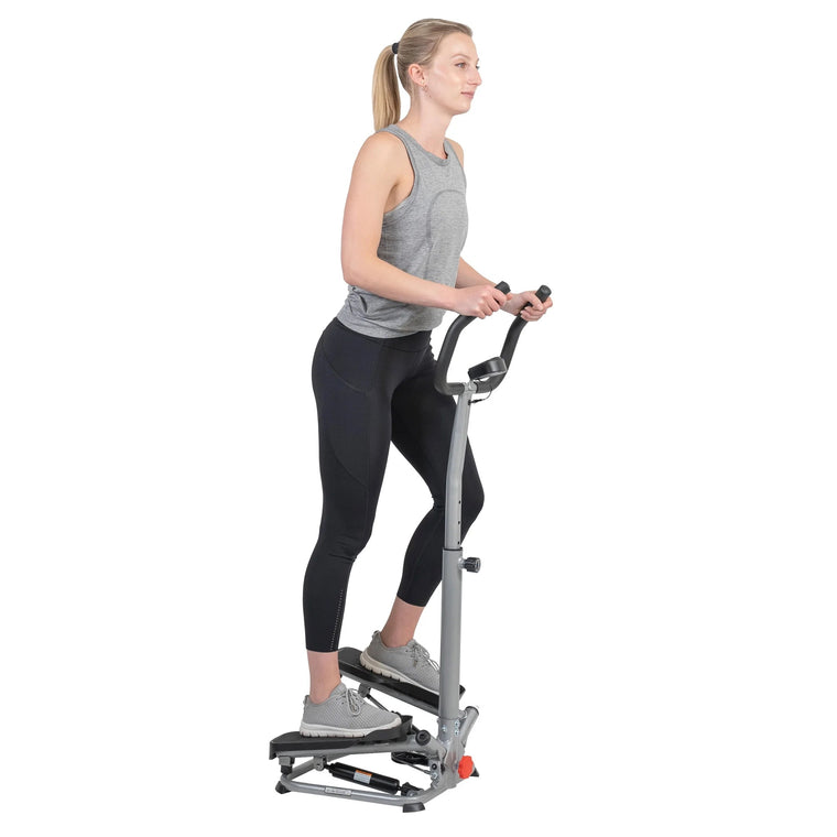 Sunny Health & Fitness Twist Stair Stepper with Handlebar, SF-S020027